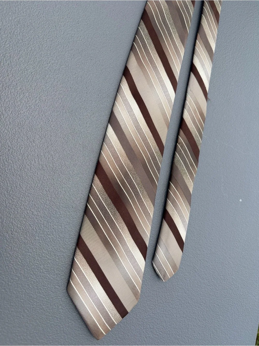 Frederic Stephan Brown Stripe Men's Tie